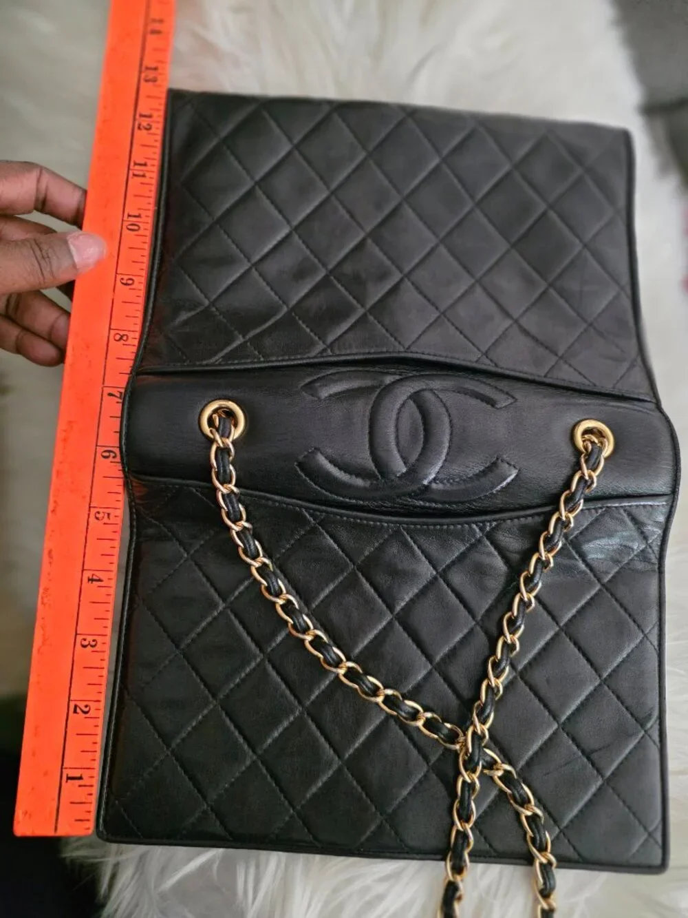 Small Lambskin Chanel Handbag